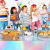 AIMALL 10 PCS Iridescent Party Tablecloth, 108x54 Inch Disposable Plastic