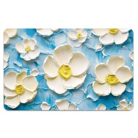 Peacoblue Astronaut Attractive Card Skin Custom Cover, 3d oil painting flowers, Unit size, 3D Oil Painting Flowers