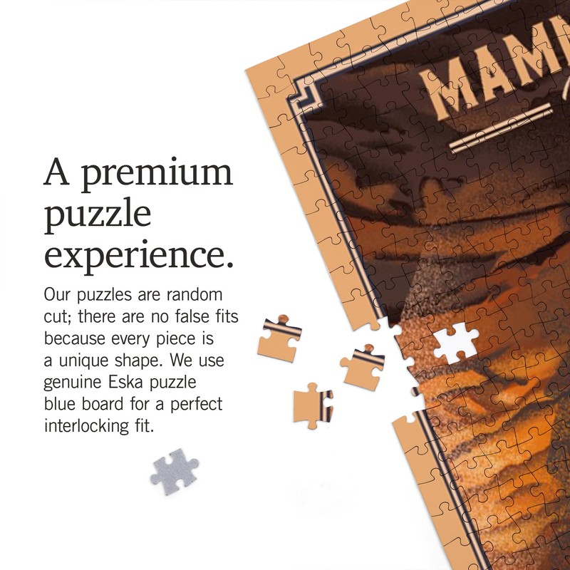 Lantern Press 1000 Piece Jigsaw Puzzle, Mammoth Cave National Park,