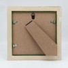 ZXT-parts 5x5 Picture Frame Wood with Mat 4x4 Opening. Tempered