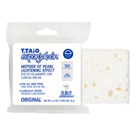 Esponjabon T.Taio Concha Ncar Aclarante 2 En 1 Jabn y Esponja Cuerpo Rostro 60g                                                                       