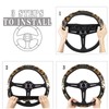 Wanyint Wolf Camo Hunting Forest 15 Inch Car Steering Wheel