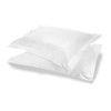 Appletree Pair of Oxford Pillowcases, 100% Cotton White, 76 x