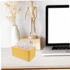 Alipis Pp Wood Desktop Tissue Box Napkin Storage Modern Design