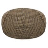 Country Gentleman Wool Blend British Ivy Cap - Brown Houndstooth/M