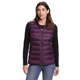Eddie Bauer Women's CirrusLite Down Vest, Deep Eggplant Recycled, Small