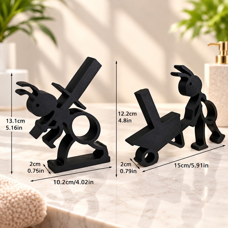 2 Pcs Animal Tissue Roll Holder for Everyday Storage –