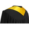 Endea Gold Graduation Stole - Plain Color, Unisex, 62" Graduation