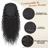 AISI BEAUTY Curly Drawstring Ponytail Hair Extension for Women,20 Inch