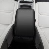 JXAUTOPART Central Storage Box Armrest Cover Cushion PU Leather For