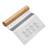 ALLTOP Dough Bench Scraper/Cutter/Chopper, 1 Pack