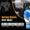 Boxing Training Gloves, 10oz, Shock Absorbing, PU Leather, for Men,