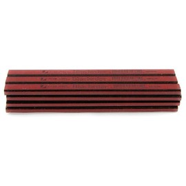 Blackedge Card of 12 Carpenters Pencils - Red/ Medium