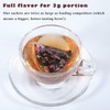 ESSENCESIP Organic Rose Black Tea,loose leaf tea in pyramid tea