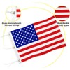 2BUT Standard Golf Flag Double Side American Golf Pin Flag