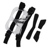 Sports Face Guard Adjustable Transparent Full Frame Nose Guard for