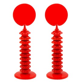 2 Piezas Soporte De Exhibición De Piruletas Exhibición De Carrito De Dulces Titular De La Torta Postre Acrílico Pantalla De La Torta Porta Paletas Marco De La Mesa El Plastico Boda