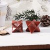 Lovionus89 Lovionus89 Natural Red Jasper Merkaba Crystal Protection Sacred Meditation