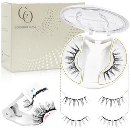 Juego de Pestañas Postizas Magnéticas Tecnología de Banda Magnética Rápida y Cómoda Reutilizables, Impermeables y Ligeras Ideales para looks Espectaculares (CX002)