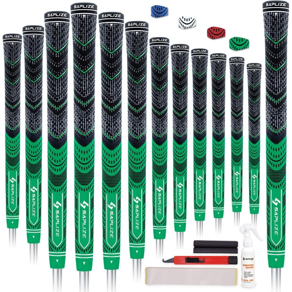 SAPLIZE Golf Grips Set of 13 Standard Size with Complete