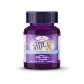 5HTP+B6 | Hecho por PiSA | 3 frascos de 90 cápsulas | 100 mg 5htp | Vitaminik
