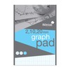 Silvine A4 Professional Graph Pad. 50 Sheets of Quality 90gsm