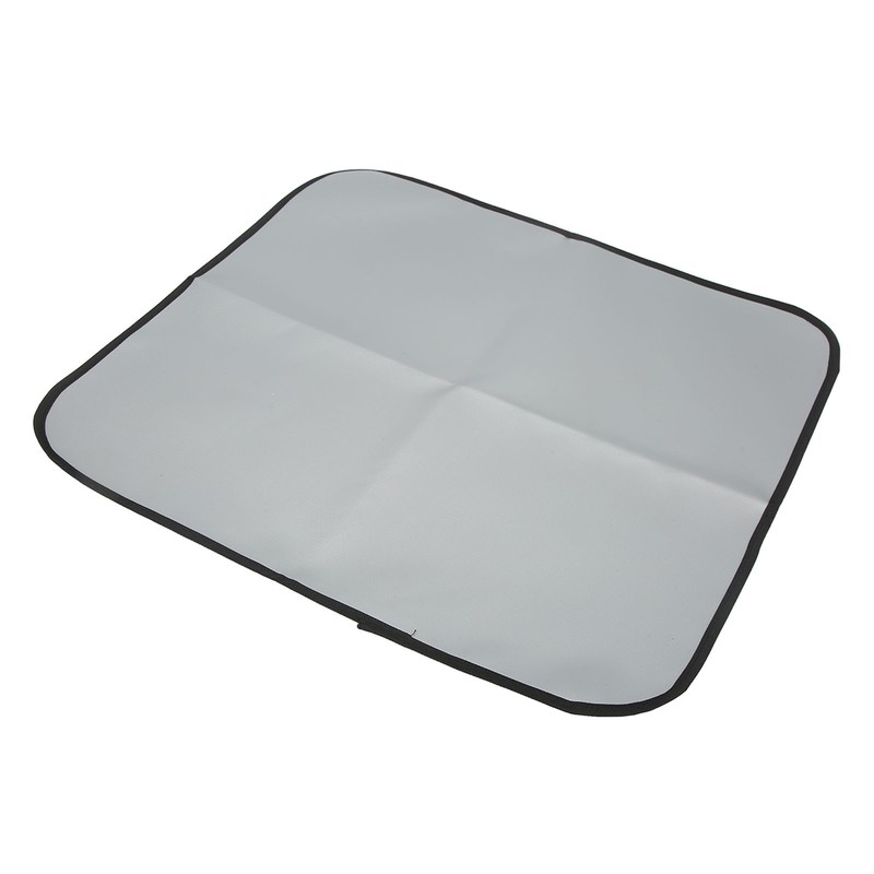 Picnic Fire Blanket Silicone Coated Glass Fiber Grey Filleted Corner