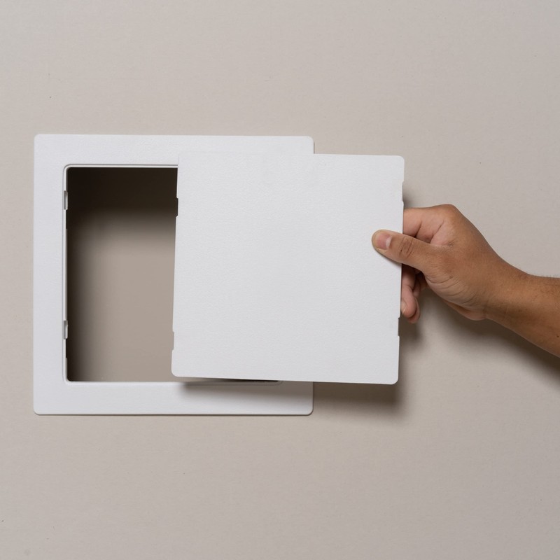 Oatey 34045 8x8 ACCESS PANEL PLUMBING, 8" x 8", White