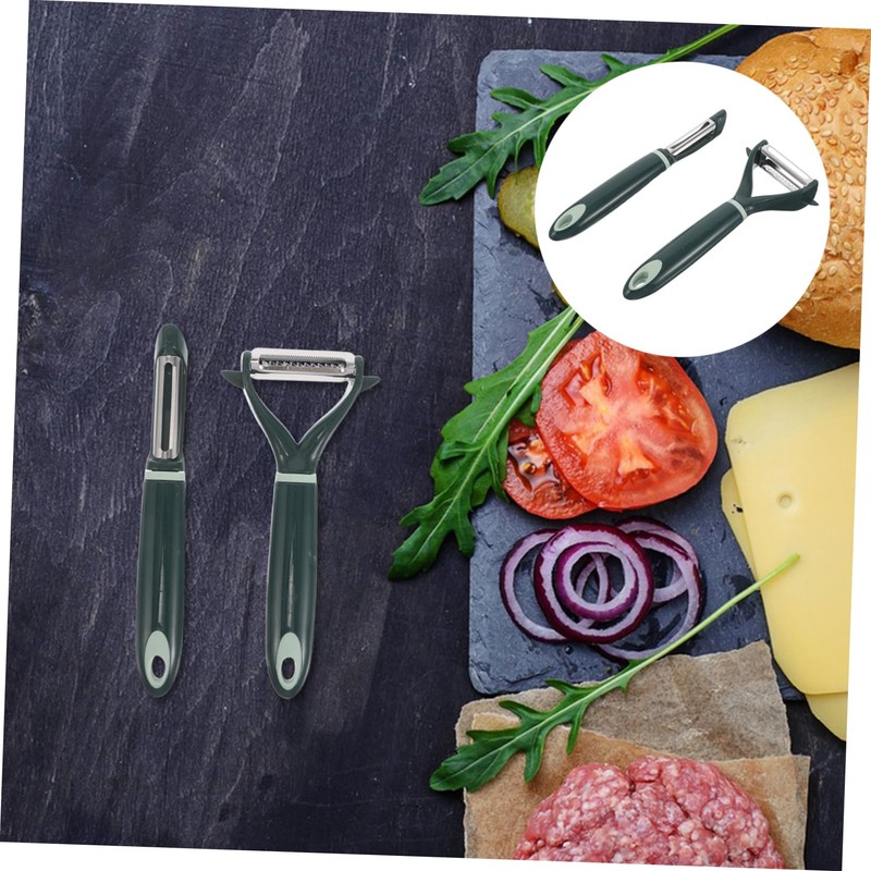 ULTECHNOVO 2pcs Innovative Kitchen Gadgets Kitchen Accessory Vegetable Slicer Fruit