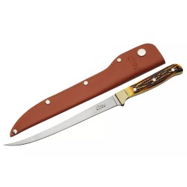 Rite Edge New Rite Edge Fillet Knife Imitation Stag Fixed Blade Knife 211560