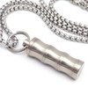 Titanium Small Pill Box Titanium Pill Case Necklace Nitro Mini
