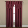 SKL Home Sutton Window Valance,18x38, Bordeaux