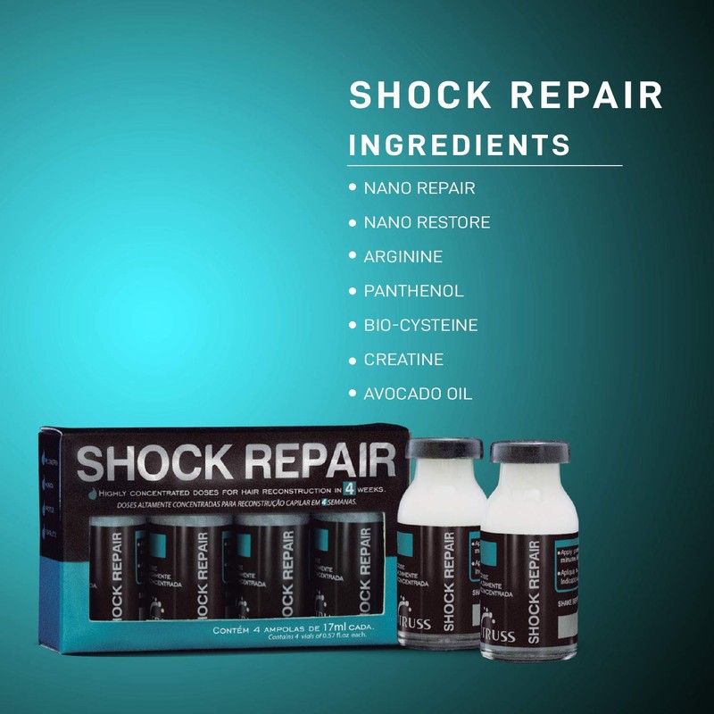 Truss Shock Repair Hair Treatment 4 Week Supply
