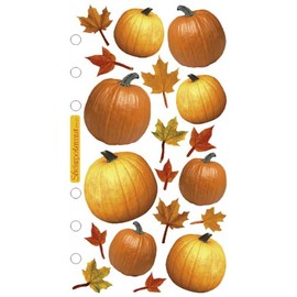Sticko Harvest Stickers, Autumn Pumpkins