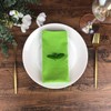 INFEI Solid Color Cotton Linen Blended Thin Dinner Cloth Napkins