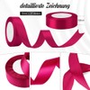 Gift Ribbon Pink Satin Ribbon 25 mm, 22 Metres Ribbon