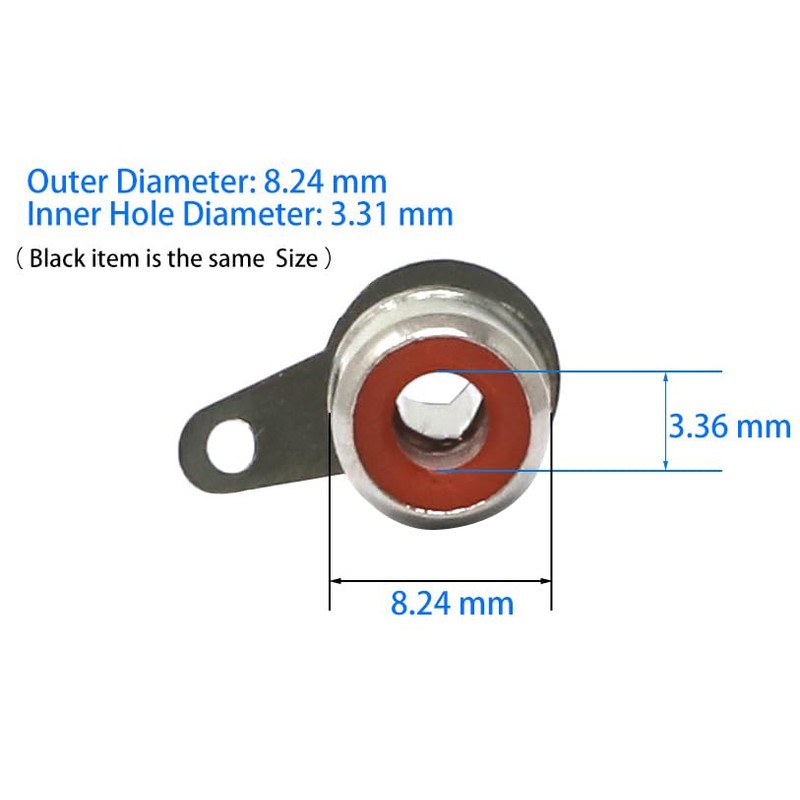 iexcell 30 Pcs Jack Panel Mount RCA Female Socket Connectors