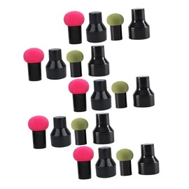 Outanaya 10-Piece Mushroom Head Makeup Puff Set Latex-Free Dual-Use Cosmetic Sponges for Women Soft Foundation Applicators for Wet and Dry Use