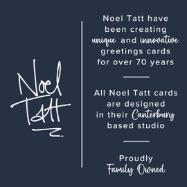 Noel Tatt Daughter 3D Pop Up Christmas Card, Single - Christmas Cards 2024 with Magical Moments Cat Design and Special Finishes - Eco-Friendly Xmas Cards with Envelope