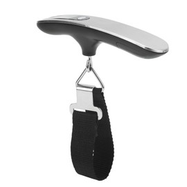 Digital Luggage Scale, Travel Weight Scale, Hanging Baggage Scale with Backlit LCD Display, Portable Suitcase Weighing Scale with Hook, 110lb/50kg Capacity