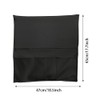 QOOWFEANIG Airplane Pocket Organizer, In Flight Seat Back Organizer Bag,Tray