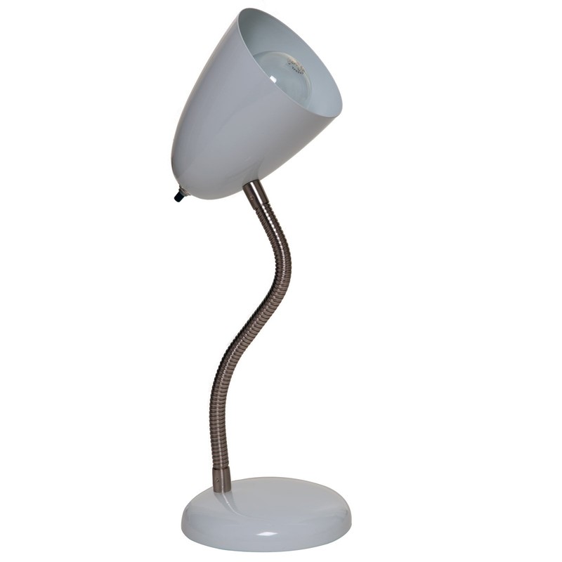 Boston Harbor TL-TB-170-WH3L Flexible Table Lamp, 60 W, A19