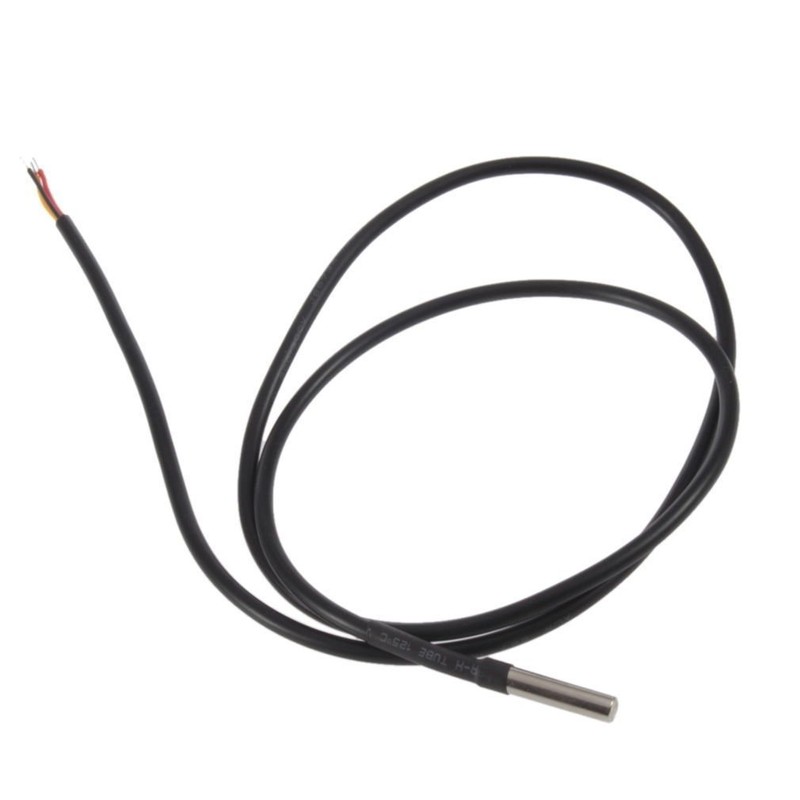 DiyStudio 3pcs DS18B20 Temperature Sensor Temperature Probe Waterproof Digital Thermal