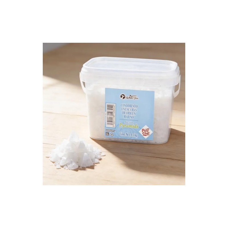 Sal Marina Escamas Pyramid Premium 1.5 Kg Maestros de la