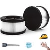 2 Pack DC5151H HEPA Filter Replacement Compatible with DEWALT DC515,