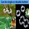 350PCS Plant Support Garden Clips Tomato Clips Supports, Plastic Vegetables