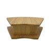 JB Home Collection 4570, Natural Bamboo Wood Napkin Holder Desktop