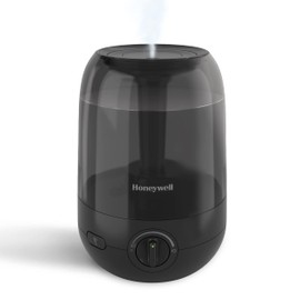 Honeywell Ultra Comfort Cool Mist Humidifier, No Filter, Easy to Fill and Clean, Cleaning Brush Included, Ultra Quiet, Use With Essential Oils for Extra Comfort, Black, HUL545B