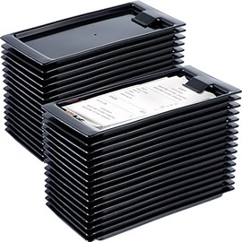 Soportes de Cheques Negros, Presentadores de Cheques para Restaurantes Bandejas de Presentador de Cheques Bandejas de Cheques para Propinas Camarera T