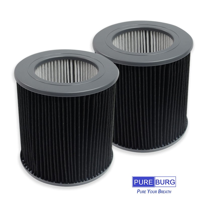 PUREBURG Replacement Air Filters Compatible with Molekule Air Mini &